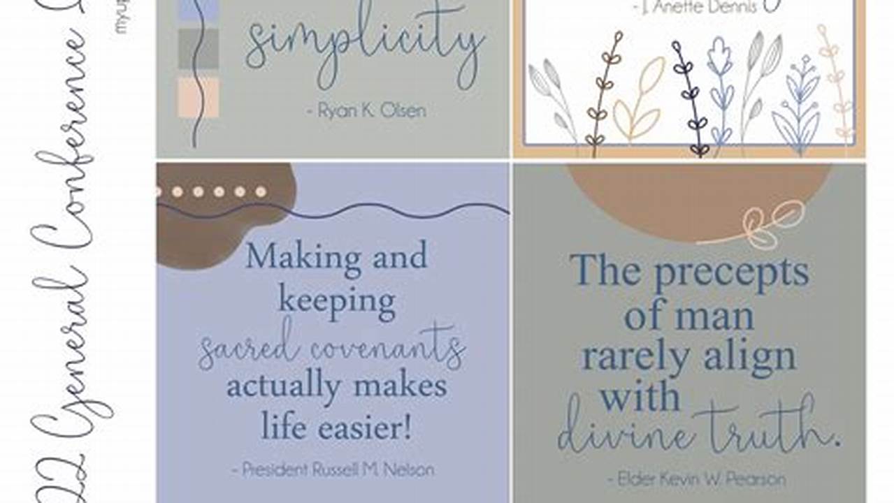April 2025 General Conference Quotes
