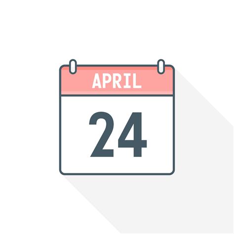 April 24th Calendar