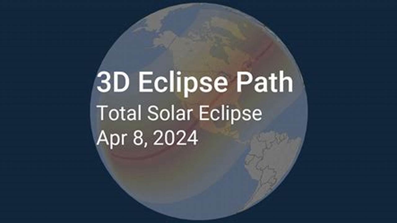 April 8 Solar Eclipse 2024 Interactive Map Live Tracker Radar