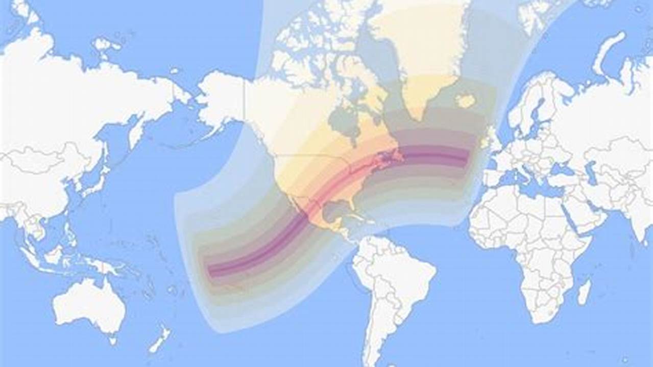 April 8th 2024 Eclipse Path What Time Time