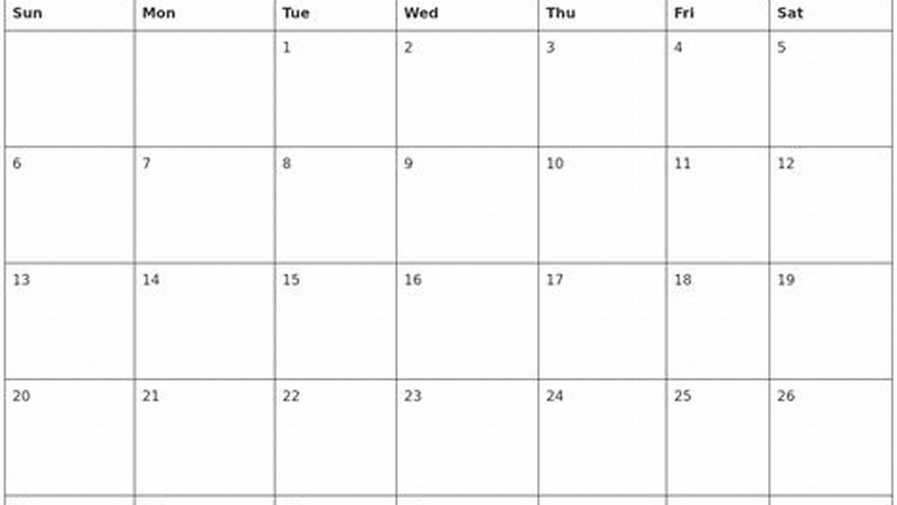 April Editable 2025 Calendar Google Docs