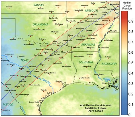 April 2024 Eclipse Path Texas - Live Streaming and Virtual Viewing