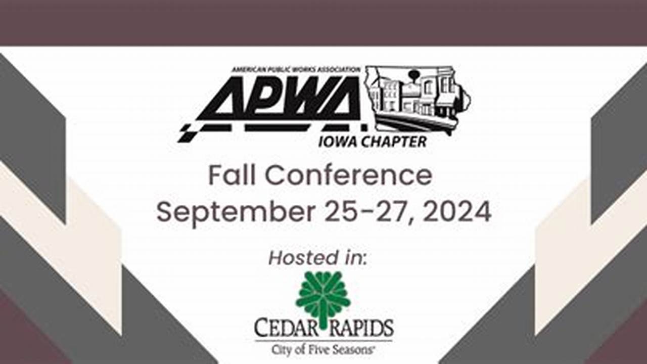 Apwa Fall Conference 2024