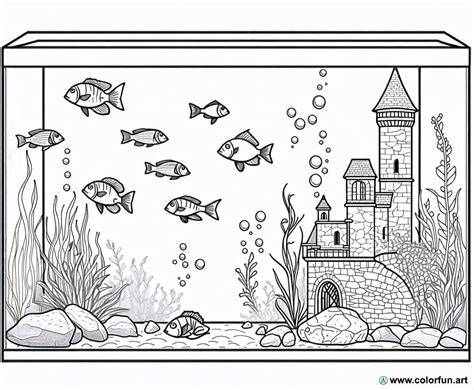 Aquarium Coloring Pages