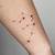 Aquarius Constellation Tattoo