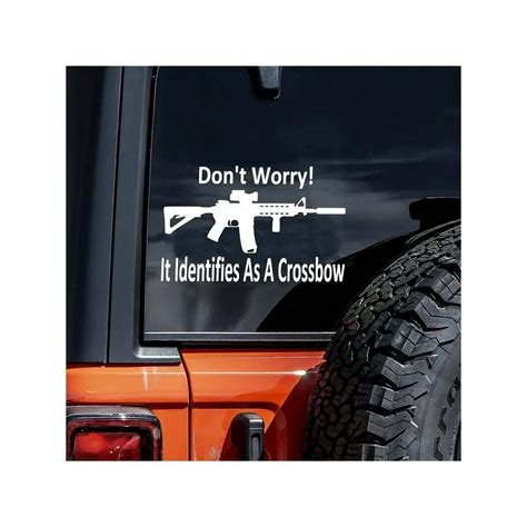 Ar 15 Sticker For Car