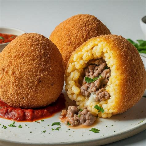 Arancini Recipe With Meat