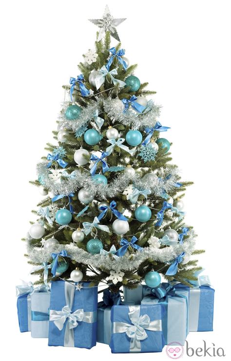 Arbol De Navidad Azul