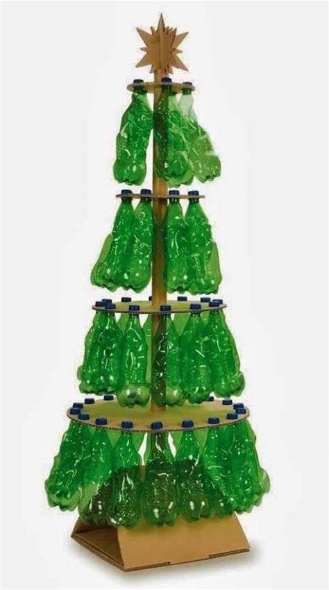 Arbol De Navidad Con Botellas
