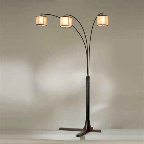 Arc Floor Lamp with Table