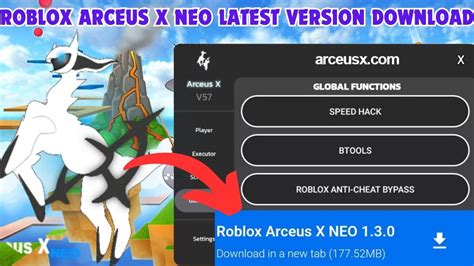 Arceus X Latest Roblox Version V58 Download for Android 