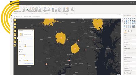 Heat Map In Power Bi World Map