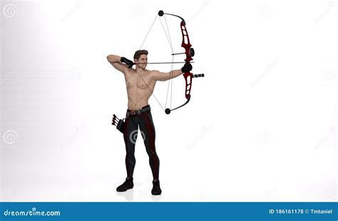 Archery pose