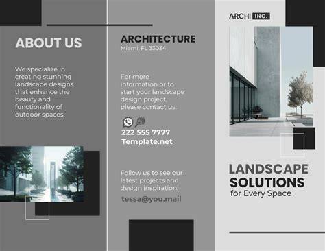 Architecture Brochure Templates Free Download - SampleTemplatess