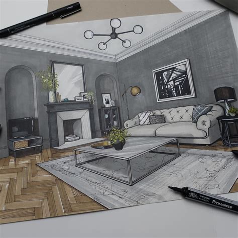 Architecture Design House Interior Drawing