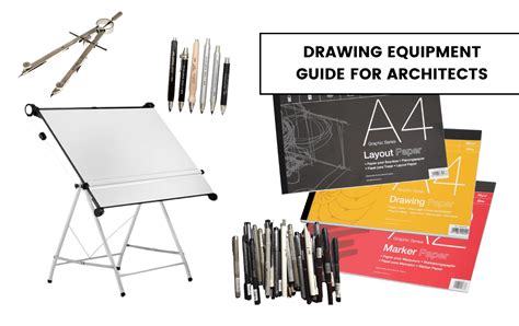 Architecture Drawing Tools List