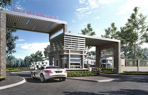 Architecture Entrance Gate Designs For Residential Complex