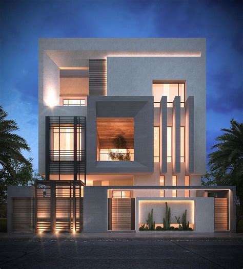 Architecture Modern House Building