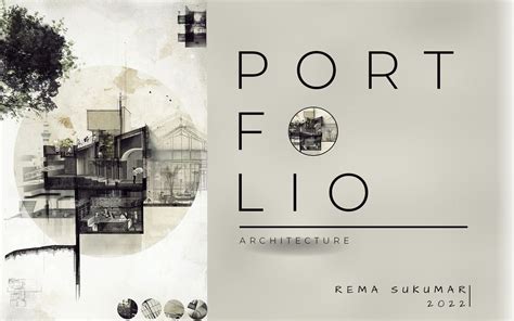 Architecture Portfolio Cover Design