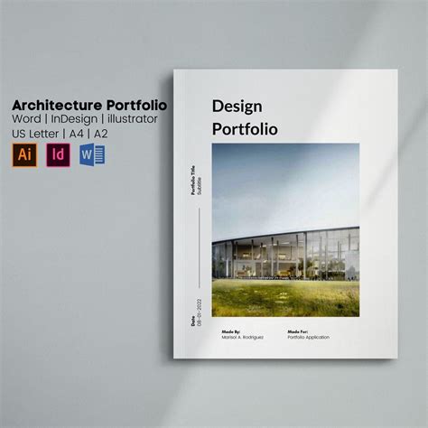 Architecture Portfolio Cover Page Examples