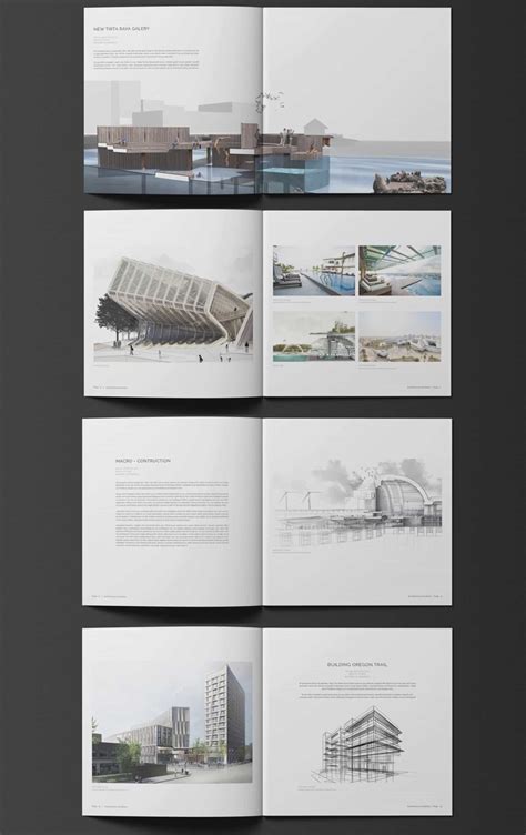 Architecture Portfolio Template Free