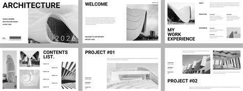 Architecture Portfolio Template Ppt
