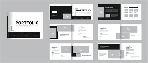 Architecture Portfolio Template Psd