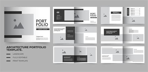 Architecture Portfolio Template Word