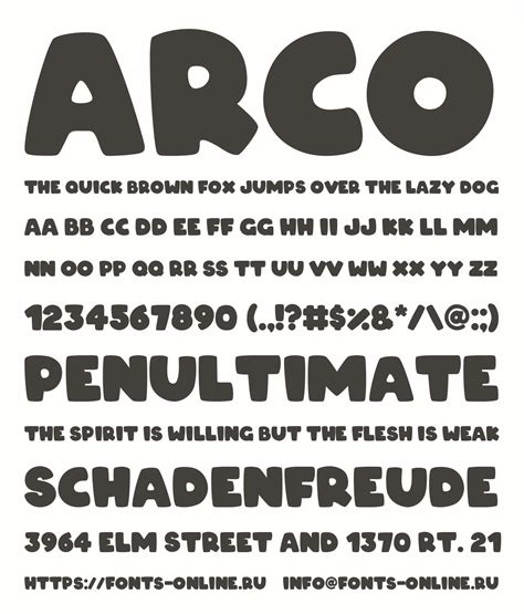 Arco Font Free Download