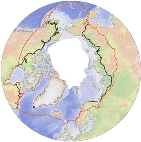 Tree line in the Arctic GRIDArendal