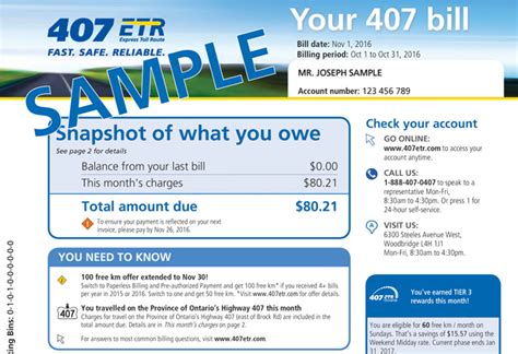 Are There Any Exemptions or Rebates for HST on 407 ETR Charges?