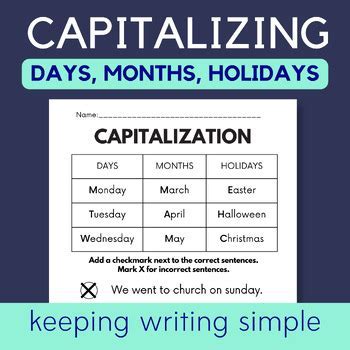 Capital Conundrum: To Capitalize or Not to Capitalize Months?
