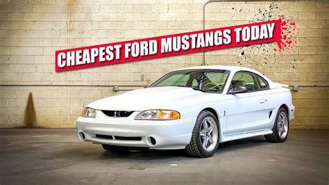 Are Mustangs Cheap