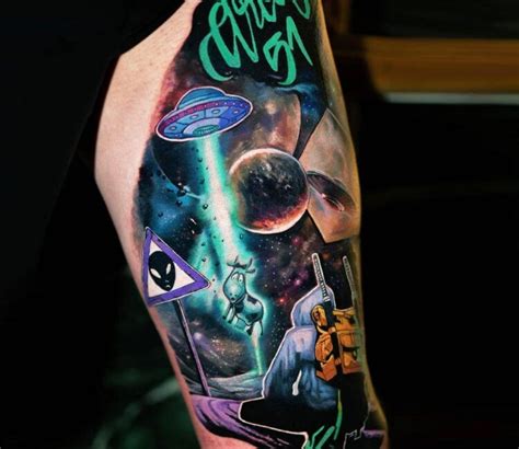 Epic Ink Area 51 Tattoo Blog Paisagem de Janela