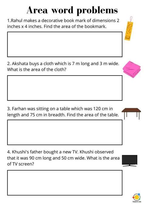 Master Area and Perimeter Word Problems with these Comprehensive Worksheets and Answers!