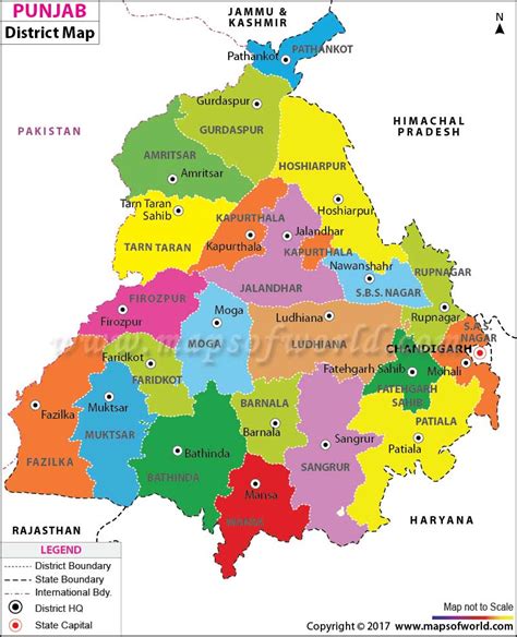 25 Map Of The Punjab Maps Online For You