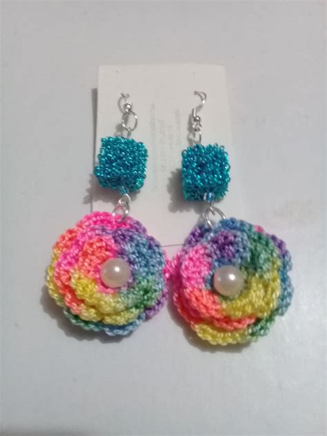 Aretes En Crochet