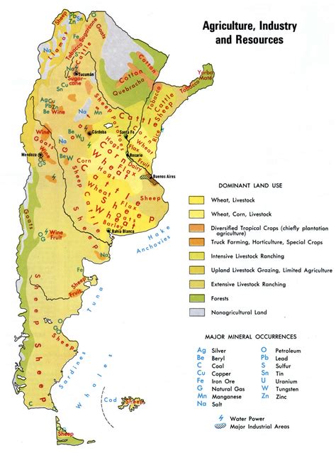 Biogeographic scheme of Argentina, including political provinces