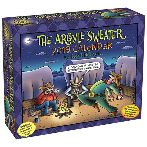 Argyle Sweater Calendar