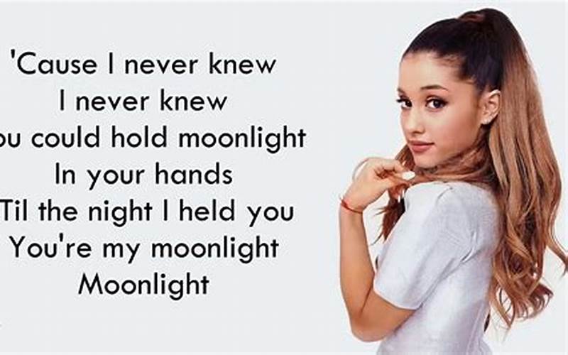Ariana Grande Lyrics