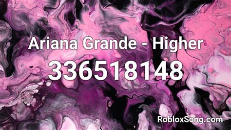 Ariana Grande Roblox ID Codes - Roblox ID