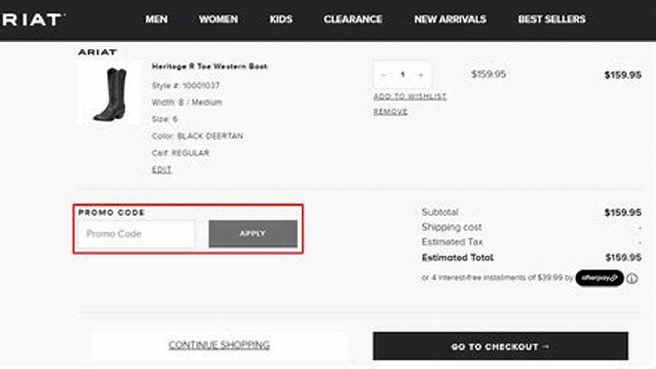 Ariat Coupon Code April 2024