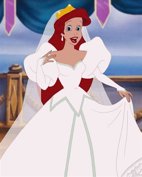 Ariel's Fairy-Tale Inspired Wedding Dress: Perfect for any Disney-Inspired Bride!