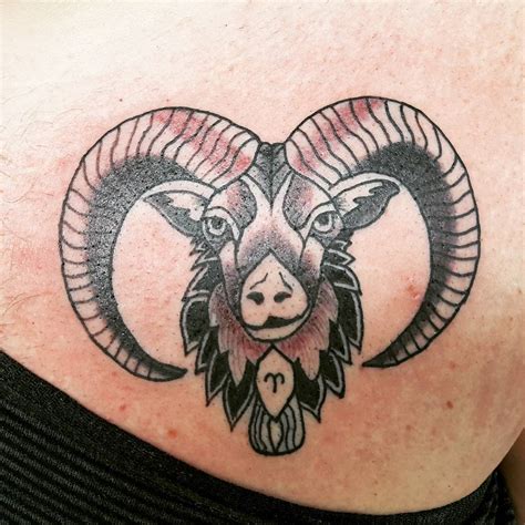 10 Awesome Aries Tribal Tattoos