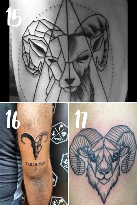 Aries Ram Tattoo
