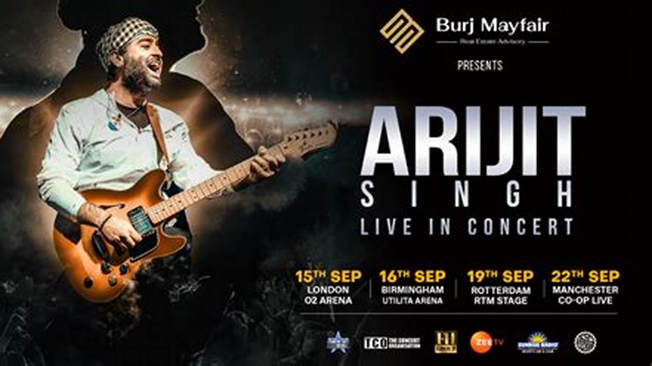 Arijit Singh Concert Uk 2025