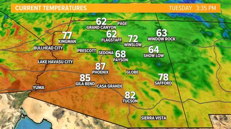Arizona Radar Weather Map
