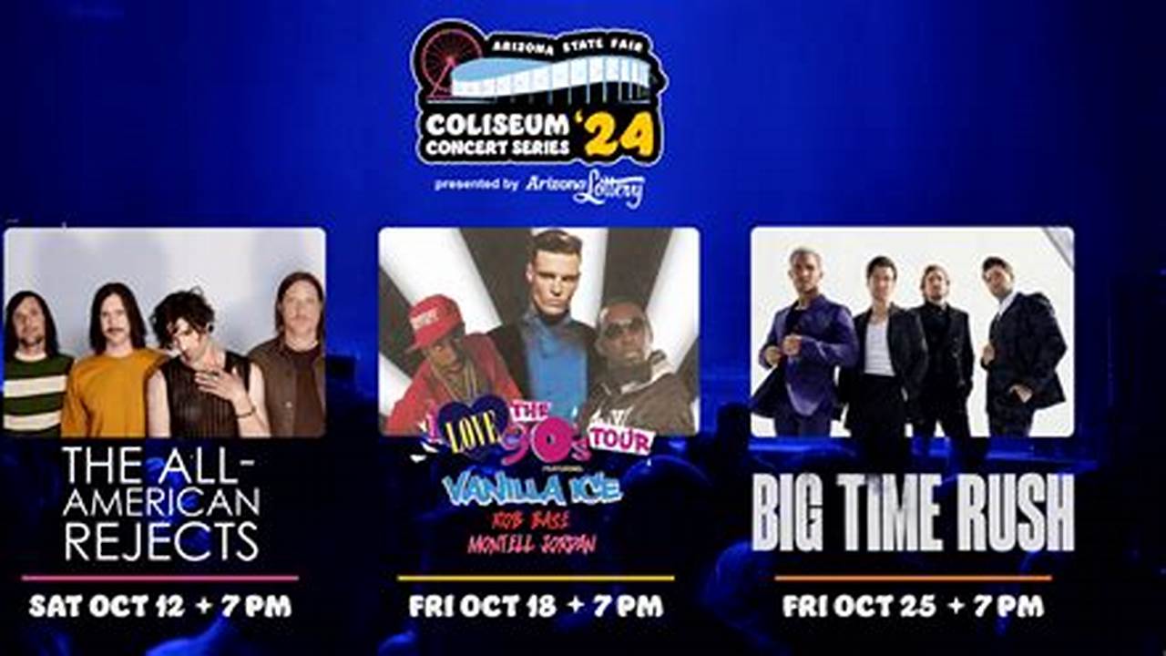 Arizona State Fair 2025 Concerts Lineup