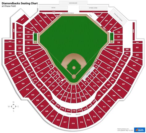 Arizona Diamondbacks Stadium Seating Chart