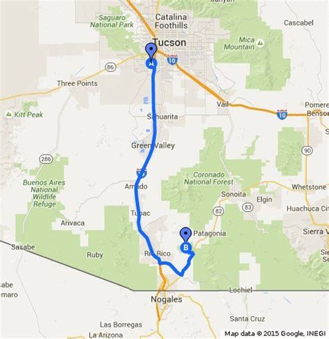 Shaded Relief Map of Patagonia